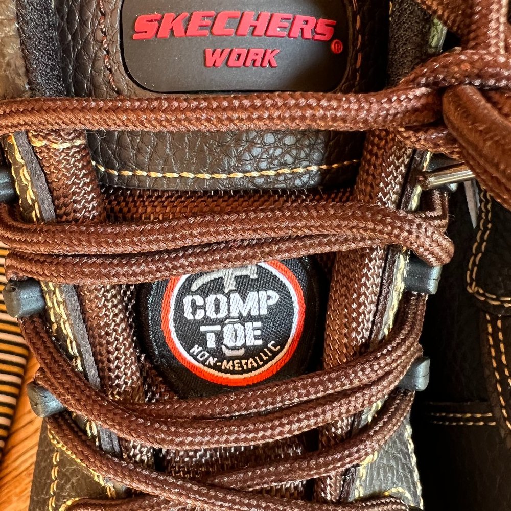 Skechers Burgin-Sosder Comp Toe Work Boots